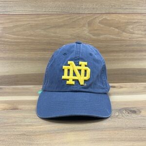 Blue and Yellow Nortre Dame University cap